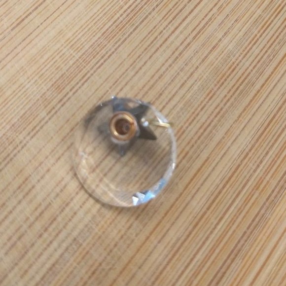 Celestial Star Moon Austrian Crystal Charm Pendant Necklace Iridescent Prismatic - Picture 8 of 9